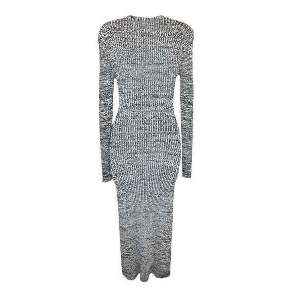 Baum und Pfergarten Cabriola Button-Up Sweater Dress in Black White Moulin NWT S - Picture 7 of 11